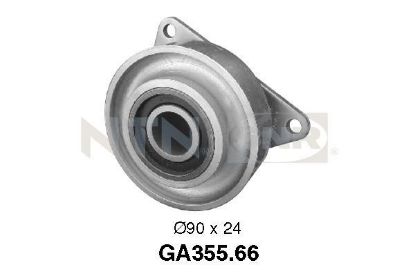 Deflection/Guide Pulley, V-ribbed belt Renault