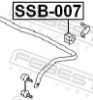 Mounting, stabiliser SUBARU 20464-AE020