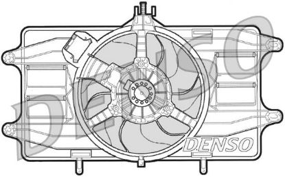 Fan, engine cooling FIAT DoblE 1.2 8v