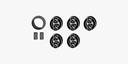 Mounting Kit, exhaust system Mazda RX-8