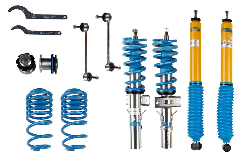 Suspension Kit, springs/shock absorbers VW Polo 9N / SEAT Ibiza 6L; K;