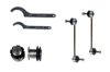 Suspension Kit, springs/shock absorbers VW Polo 9N / SEAT Ibiza 6L; K;