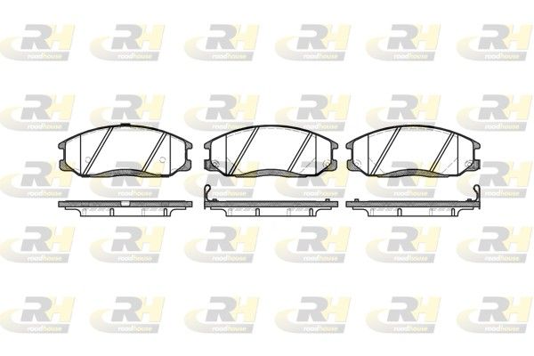 Brake Pad Set, disc brake Hyundai Terracan 03- esim.