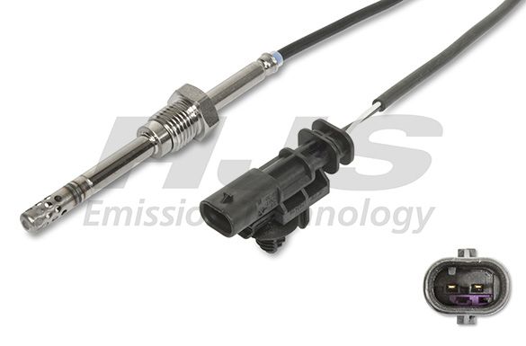Sensor, exhaust gas temperature