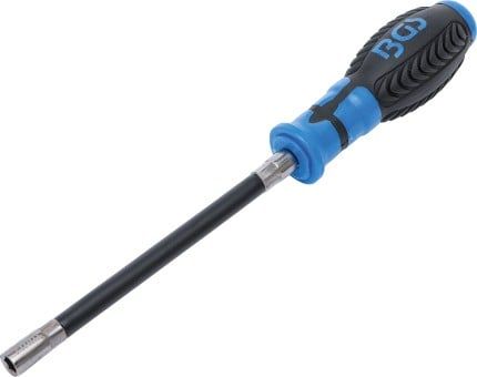 Screwdriver Flexible Hexagon Screwdriver, Length 280 mm, 7 mm