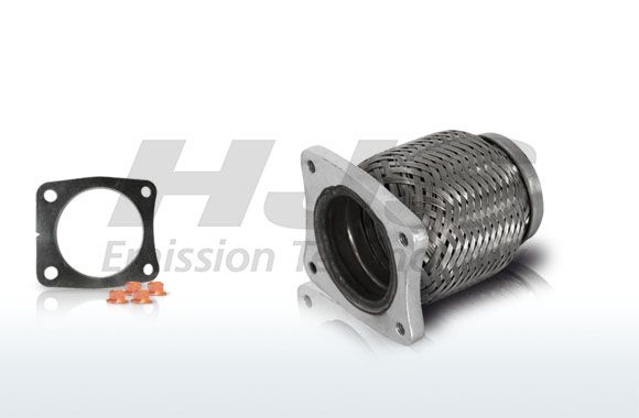 Flex Hose, exhaust system 61x115mm Flantsiga