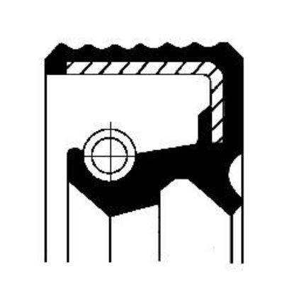 Shaft Seal, manual transmission MB 0059973647