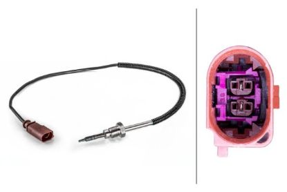 Sensor, exhaust gas temperature