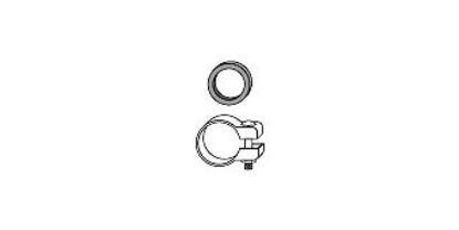 Mounting Kit, catalytic converter Volvo 740 Kat