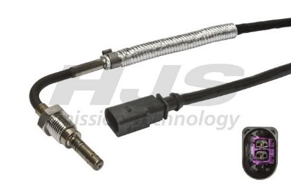 Sensor, exhaust gas temperature