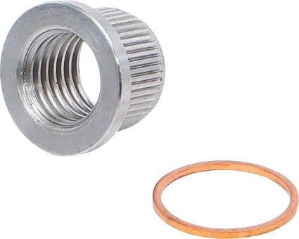 Guide Bush, glow plug removal tool Thread Sleeve M12 x 1.5 from BGS 8408