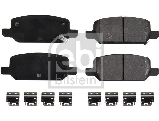Brake Pad Set, disc brake Tesla 8008244-00-B