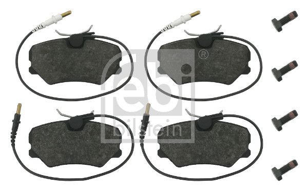 Brake Pad Set, disc brake Peugeot 4252.70
