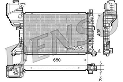 Radiator, engine cooling MERCEDES Sprinter