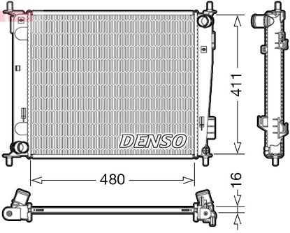 Radiator, engine cooling