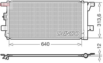Condenser, air conditioning AUDI