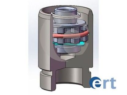 Piston, brake caliper