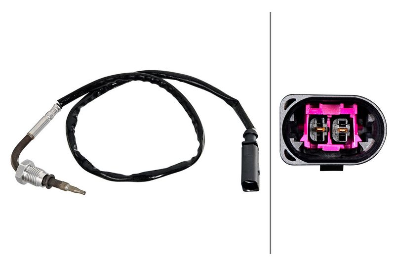 Sensor, exhaust gas temperature