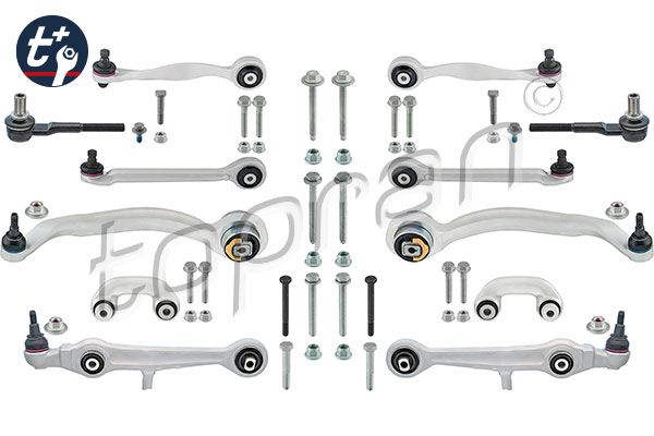 Control/Trailing Arm Kit, wheel suspension VAG