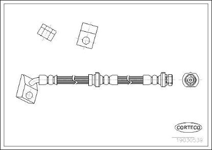 Brake Hose Nissan 4621001E11
