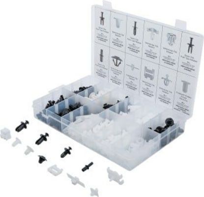 Retaining Clip Set, body 270-piece Automotive Clip Assortment for Mercedes