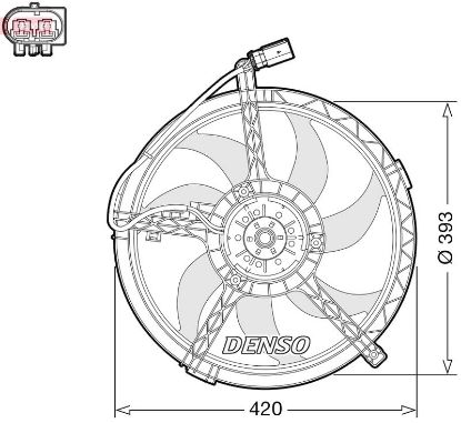 Fan, engine cooling