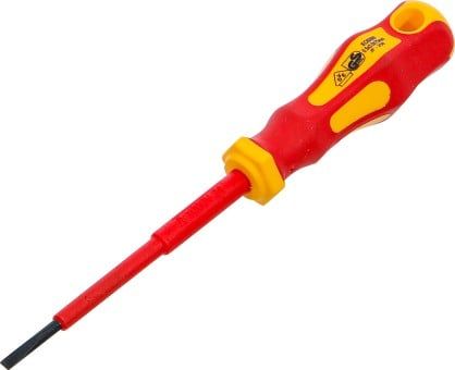 Screwdriver VDE Slot Screwdriver, 3 x 75 mm