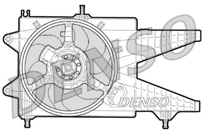 Fan, engine cooling FIAT Idea / Punto (03-) LANC