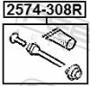 Guide Bolt, brake caliper ALFA ROMEO K68003706AA, CHRYSLER 68003706AA, CITRO