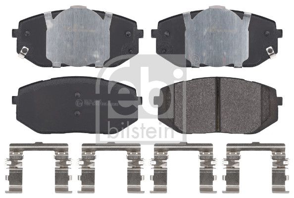 Brake Pad Set, disc brake HYUNDAI 58101-N7A10