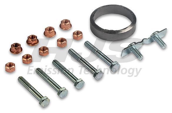 Mounting Kit, exhaust system Mercedes W210 Kat