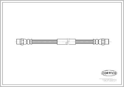 Brake Hose VW 251611775A