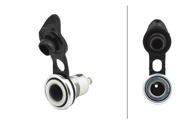 Socket 2-klemmiga, kaanega