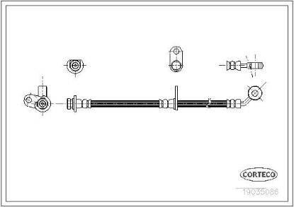Brake Hose Honda 01465S30N20