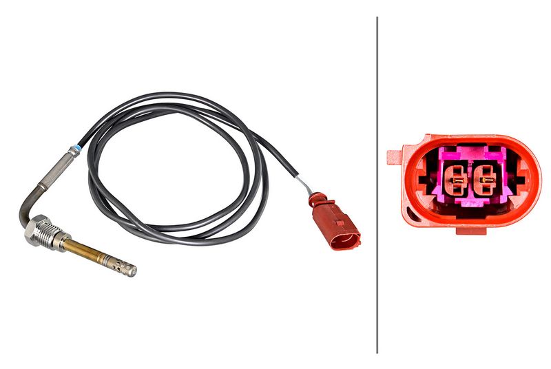 Sensor, exhaust gas temperature
