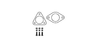 Mounting Kit, catalytic converter Hyundai Accent