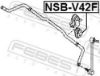 Mounting, stabiliser NISSAN 54613-CK003