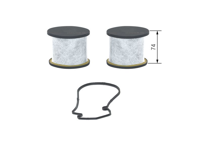 Oil Separator, crankcase ventilation Iveco