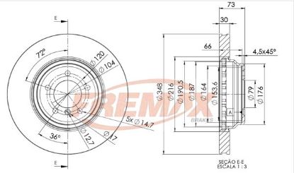 Brake Disc BMW 3411 6 770 729