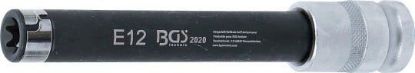 Socket Wrench Insert, cylinder head bolt E-Profile Socket 1/2", E12x150 mm, for BMW Cylinde