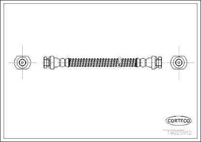 Brake Hose Mitsubishi MR129720