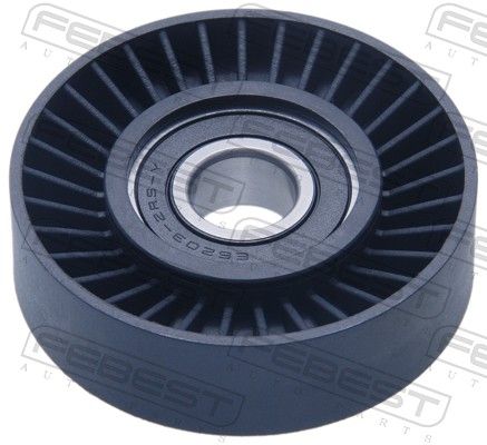 Tensioner Pulley, V-ribbed belt FORD 1563519, HYUNDAI 25281-4X100, KIA 0K88R-15-98