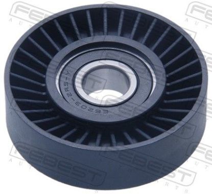 Tensioner Pulley, V-ribbed belt FORD 1563519, HYUNDAI 25281-4X100, KIA 0K88R-15-98