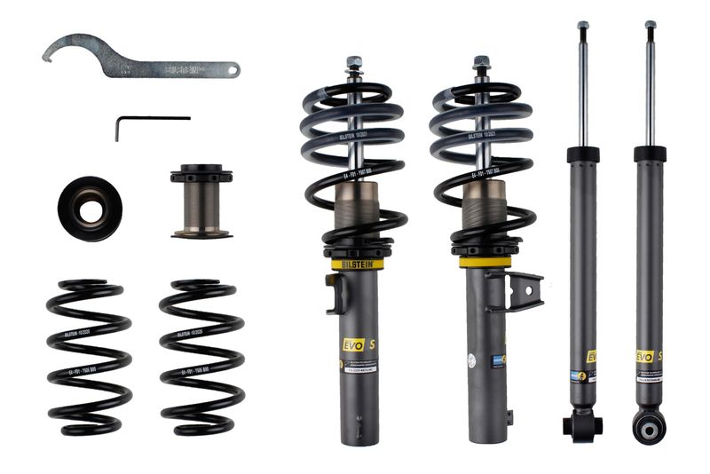 Suspension Kit, springs/shock absorbers Golf 8 GTE 55mm Multi;K;EVO S