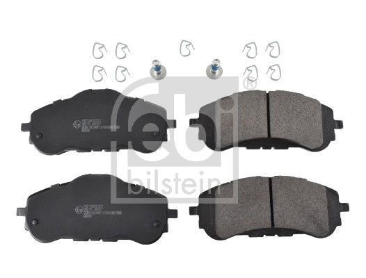 Brake Pad Set, disc brake Peugeot 16 197 909 80